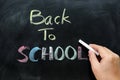 Chalkboard background Royalty Free Stock Photo