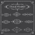 Chalkboard Frames and Ornaments