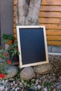 Chalkboard ready for mock up Royalty Free Stock Photo