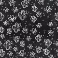 Chalkboard seamless butterfly pattern. Copy that square to the s