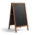 Chalkboard sign isolated on white background Royalty Free Stock Photo
