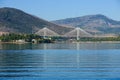 Chalkida Bridge Royalty Free Stock Photo