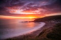 Challaborough Bay Sunset Royalty Free Stock Photo