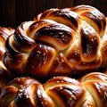 challah bread freshly baked bread, food staple for meals