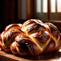 challah bread freshly baked bread, food staple for meals