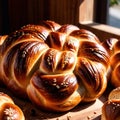 challah bread freshly baked bread, food staple for meals