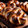 challah bread freshly baked bread, food staple for meals