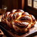 challah bread freshly baked bread, food staple for meals