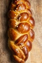 Challah bread with hail sugar