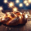 challah Hanukkah Jewish background