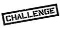 Challenge rubber stamp