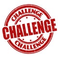 Challenge sign or stamp