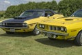 Challenger and cuda Royalty Free Stock Photo