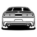 Challenger SRT Royalty Free Stock Photo