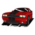Challenger SRT Royalty Free Stock Photo