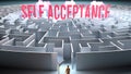 A challenging and complicated path to find and obtain Self acceptance