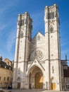 Chalon-sur-Saone, Cathedral of Saint Vincent Royalty Free Stock Photo