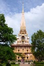 Chalong Temple in Phuket Island, Thailand. Royalty Free Stock Photo