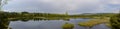 Chalupska slat before rain panorama