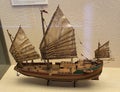 Cham Chang Style Trawling Vessel Antique China Fishing Boat Fisherman History Heritage Navigation Chinese Ship