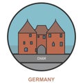 Cham. Cities and towns in Germany