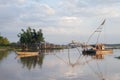 Cham Traditional Fishing Boat Royalty Free Stock Photo