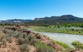 Rio Chama near AbiquiÃÂº, New Mexico.