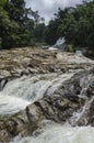 Chamang Waterfall, Bentong, Malaysia Royalty Free Stock Photo