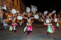 Chamara Dancers prepare to perform in the Esala Perahera in Kandy, Sri Lanka Royalty Free Stock Photo