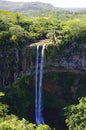 Chamarel Falls, Black River Gorges National Park, Mauritius Royalty Free Stock Photo