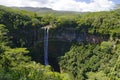 Chamarel Falls, Black River Gorges National Park, Mauritius Royalty Free Stock Photo