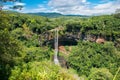 Chamarel waterfall, Mauritius island