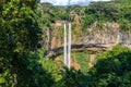 Chamarel waterfall on Mauritius