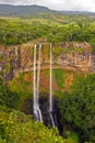 Chamarel waterfall Mauritius Royalty Free Stock Photo