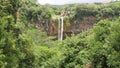 Chamarel Waterfall. Mauritius