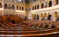 Chamber of Congress, Hungarian Parliament Royalty Free Stock Photo
