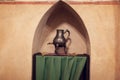 Chamber in greatest Gothic castle in Europe - Malbork Royalty Free Stock Photo