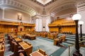 Chamber at Saskatchewan Legislative Building in Regina, Saskatchewan, Canada