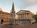 Chamberlain Square in Birmingham Royalty Free Stock Photo