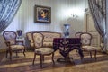 Chambers of Massandra Palace, Crimea Royalty Free Stock Photo