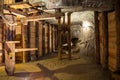 Chambers salt in the Wieliczka, Poland. Royalty Free Stock Photo