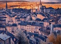 Chambery, Auvergne-RhÃ´ne-Alpes, France. Generative AI.