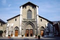 Chambery cathedral church in Savoy, France Royalty Free Stock Photo