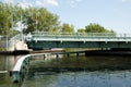 Chambly Canal Bridge - Quebec - Canada Royalty Free Stock Photo