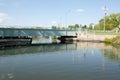 Chambly Canal Bridge - Quebec - Canada Royalty Free Stock Photo