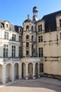 Chambord Castle architecture Royalty Free Stock Photo