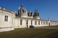 Chambord Castle Chateau Outer Wall Royalty Free Stock Photo