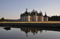 Chambord Castle at dawn Royalty Free Stock Photo