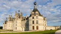 Chambord Castle on the Loire River Royalty Free Stock Photo