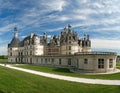 Chambord Castle on the Loire River. France. Royalty Free Stock Photo